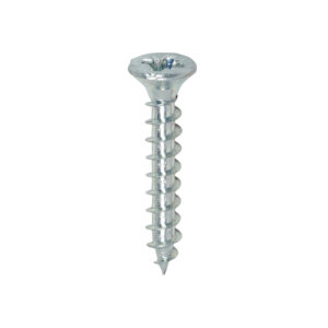 Timco Box of 200 x Solo Woodscrew PZ2 CSK Zinc - 4.0 x 25 - 40025SOLOZ