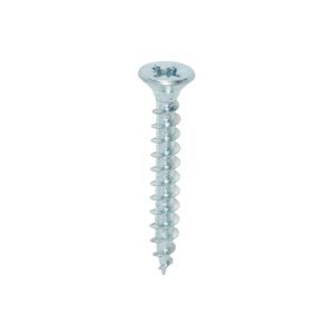 Timco Box of 200 x Solo Woodscrew PZ2 CSK Zinc - 4.0 x 30 - 40030SOLOZ