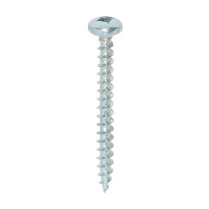 Timco Box of 200 x Solo Woodscrew SQ2 PAN Zinc - 4.0 x 40 - 40040SQPSZ