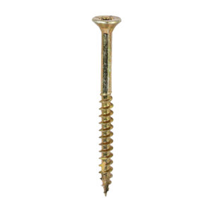 Timco C2 Clamp-Fix Multi-Purpose Premium Screws - Yellow 4.0 x 50 - TX - Double Countersunk - Box of 200 - 40050C2C