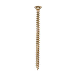 Timco Solo Chipboard & Woodscrews - 4.0 x 70 - PZ - Double Countersunk - Yellow - Box of 200 - 40070SOLOC