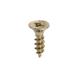 Timco Classic Multi-Purpose Screws - Yellow 4.5 x 16 - PZ - Double Countersunk - Box of 200 - 45016CLAF