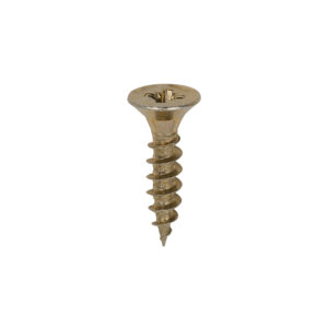 Timco Classic Multi-Purpose Screws - Yellow 4.5 x 20 - PZ - Double Countersunk - Box of 200 - 45020CLAF