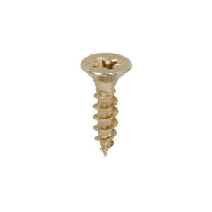 Timco Classic Multi-Purpose Screws - Yellow 5.0 x 20 - PZ - Double Countersunk - Box of 200 - 50020CLAF