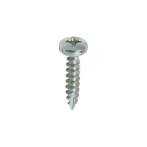 Timco Classic Multi-Purpose Screws - 5.0 x 25 - PZ - Pan Head - A2 Stainless Steel - Box of 200 - 50025CLAPSS