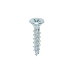 Timco Box of 200 x Solo Woodscrew PZ2 CSK Zinc - 5.0 x 25 - 50025SOLOZ