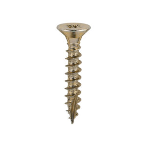 Timco Classic Multi-Purpose Screws - Yellow 5.0 x 30 - PZ - Double Countersunk - Box of 200 - 50030CLAF
