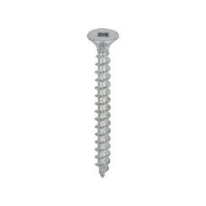 Timco Box of 200 x Solo Woodscrew SQ2 CSK Zinc - 5.0 x 50 - 50050SQSZ
