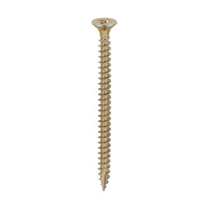 Timco Classic Multi-Purpose Screws - Yellow 5.0 x 70 - PZ - Double Countersunk - Box of 200 - 50070CLAF