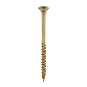 Timco C2 Clamp-Fix Multi-Purpose Premium Screws - Yellow 5.0 x 75 - TX - Double Countersunk - Box of 200 - 50075C2C