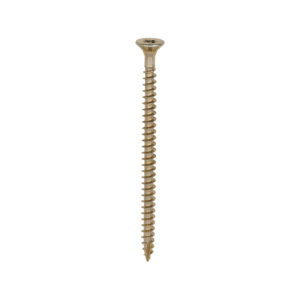 Timco Classic Multi-Purpose Screws - Yellow 5.0 x 80 - PZ - Double Countersunk - Box of 200 - 50080CLAF