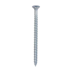 Timco Box of 200 x Solo Woodscrew PZ2 CSK Zinc - 5.0 x 80 - 50080SOLOZ