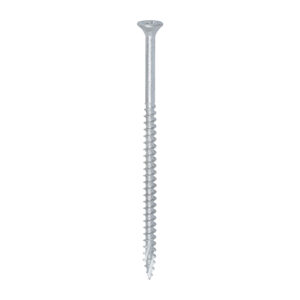 Timco C2 Exterior Strong-Fix Multi-Purpose Premium Screws - Silver 5.0 x 100 - PZ - Double Countersunk - Tub of 80 - 50100C2S