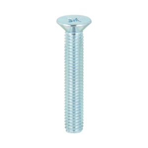 Timco Box of 100 x Machine Screw PZ2 CSK Zinc - M5 x 30 - 5030CPM