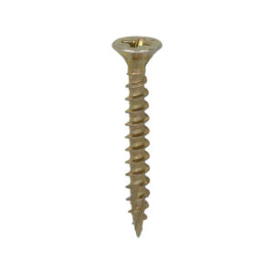 Timco C2 Strong-Fix Multi-Purpose Premium Screws - Yellow 6.0 x 50 - PZ - Double Countersunk - Box of 200 - 60050C2