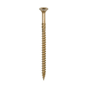 Timco C2 Clamp-Fix Multi-Purpose Premium Screws - Yellow 6.0 x 100 - TX - Double Countersunk - Box of 100 - 60100C2C