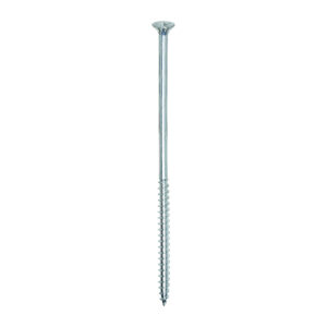 Timco Box of 100 x Solo Woodscrew PZ3 CSK Zinc - 6.0 x 150 - 60150SOLOZ