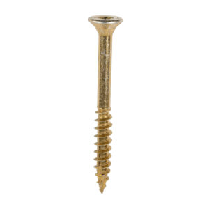 Timco C2 Clamp-Fix Multi-Purpose Premium Screws - Yellow 8.0 x 80 - TX - Double Countersunk - Box of 100 - 80080C2C