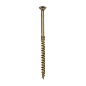 Timco C2 Clamp-Fix Multi-Purpose Premium Screws - Yellow 8.0 x 150 - TX - Double Countersunk - Box of 50 - 80150C2C