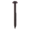 Blackjax Woodscrews - PZ - Round - Black Organic - 8 x 1 1/4