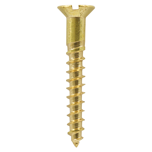 Shop Brass Woodscrew - Countersunk
