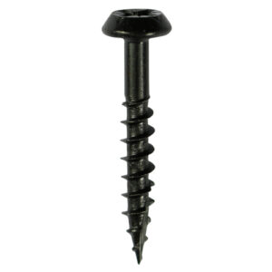 Timco Tub of 300 x Rainwater Screw - Black - 4.0 x 40 - 40040CLARB