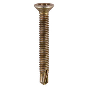 Timco Box of 1000 x S/Drill PVC Screw CSK - ZYP - M4 x 16 - 150Y