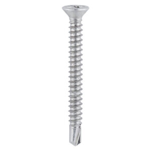 Timco Box of 1000 x S/Drill PVC Screw CSK - S/S - 3.9 x 38 - 125SS