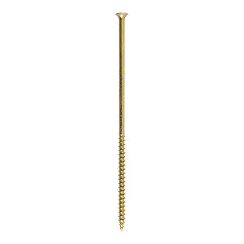 Timco Drywall Screws - Phillips Bugle head - Coarse Thread - Yellow - 4.8 x 125