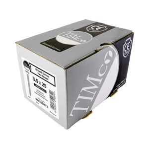 Timco Box of 1000 x Drywall Screw PH2 Fine Zinc - 3.5 x 25 - 00025DRYZ