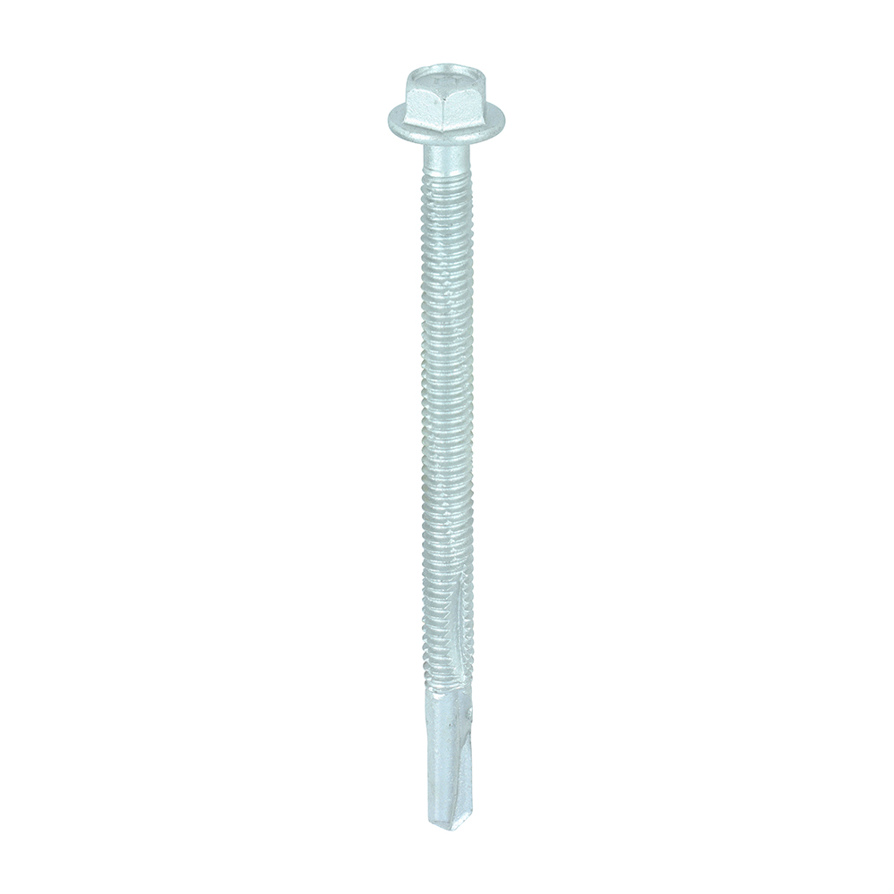 screws5Ch80b_1.jpg Metal Construction Heavy Section Screws - Hex - Self-Drilling - Exterior - Silver Organic - 5.5 x 80