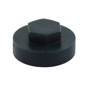 Timco Bag of 1000 x Hex Cover Cap - Anthracite - 16mm - 16RAL7016CAP