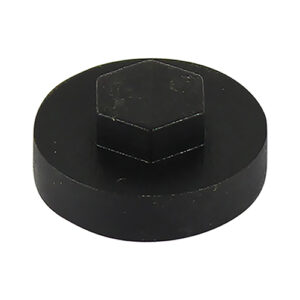 Timco Bag of 1000 x Hex Cover Cap - Black - 19mm - 1900E53CAP