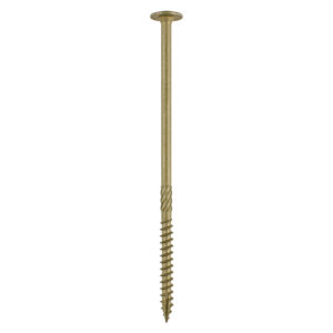Timco Timber Frame Construction & Landscaping Screws - Wafer - Exterior - Green Organic - 8.0 x 200 - Box 50 - 200INW