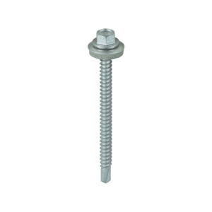 Timco Box of 100 x Hex Screw W16 S/DRILL No3 EXT - 5.5 x 70 - L70W16B