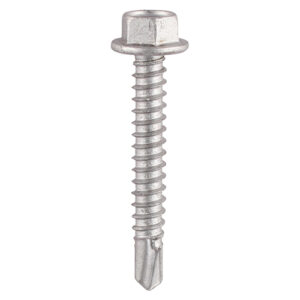 Timco Box of 100 x Hex Screw S/DRILL No3 BIMET - 5.5 x 100 - BML100