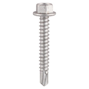 Timco Box of 100 x Hex Screw S/DRILL No3 EXT - 5.5 x 19 - L19B