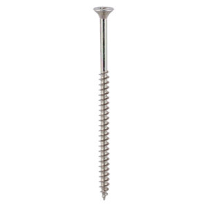 Timco Box of 100 x Solo Woodscrew PZ3 CSK Zinc - 6.0 x 120 - 60120SOLOZ