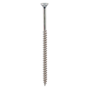 Timco Box of 200 x Solo Woodscrew SQ2 CSK Zinc - 5.0 x 80 - 50080SQSZ