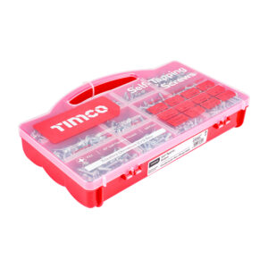 Timco Tray of 1305 x S/Tapping Screw MixedTray Zinc - STSTRAY
