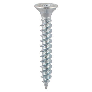 Timco TIMpac of 10 x Twin Woodscrew PZ2 CSK - BZP - 8 x 3 - 00083CWZP