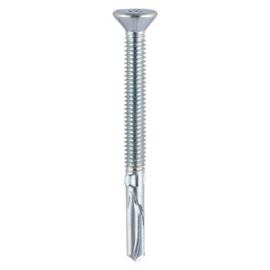 Timco Box of 100 x WingTip Screw S/DRILL No4 Zinc - 5.5 x 100 - HW100B