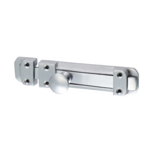 Timco Flat Section Bolt - Satin Chrome - 135 x 30mm - 200176
