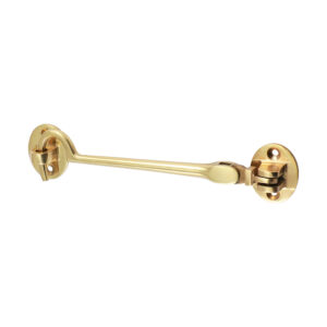 Timco Cabin Hook - Polished Brass - 150mm - 200436