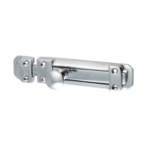 Timco Flat Section Bolt - Polished Chrome - 135 x 30mm - 200633