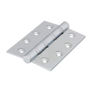 Timco Perform Ball Race Hinge - Solid Brass - Polished Chrome - 102 x 76 - Box of 2 - 234050