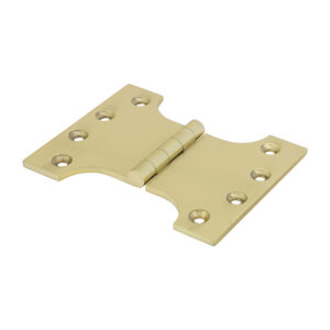 Timco Parliament Hinge (488) - Solid Brass - Polished Brass - 102 x 125 - Box of 2 - 234297