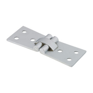 Timco Counter Flap Hinge - Solid Brass - Satin Chrome - 100 x 40 - Box of 2 - 234340