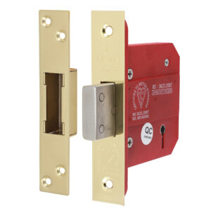 Timco - 675157 - 5 Lever BS Deadlock Electro Chrome - 78 case / 57 backset - 1 EA in Box