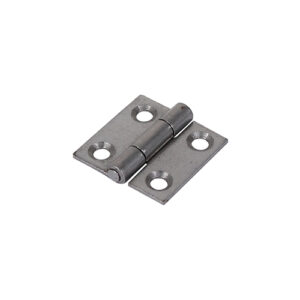 Timco Plain Butt Hinge - Fixed Pin (1838) - Self Colour - 25 x 25 - Bag of 2 - 434005